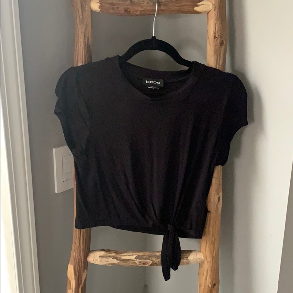 Black tie front top